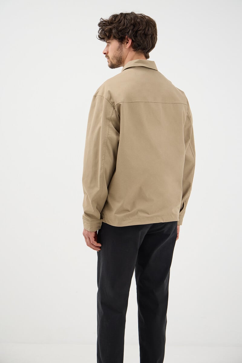 Cortefiel Chaqueta Con Cuello