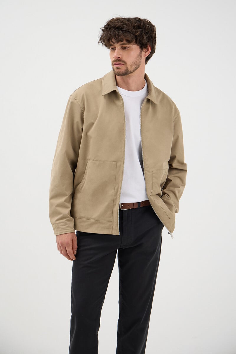 Cortefiel Chaqueta con cuello