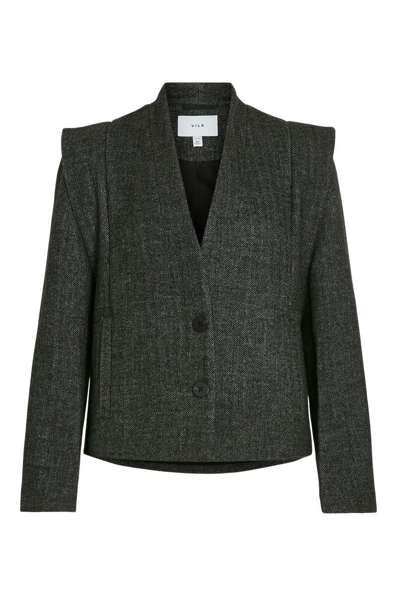Cortefiel Chaqueta Con Hombreras Jaretas