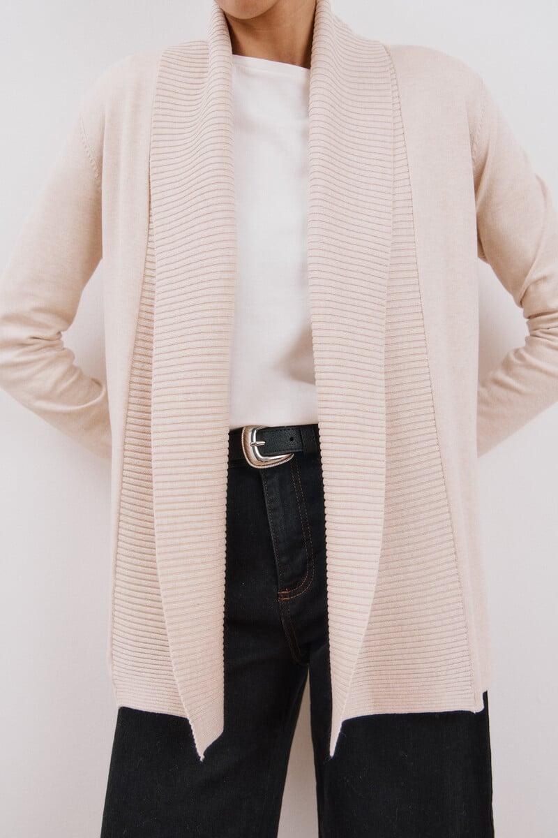 Cortefiel Chaqueta Cuello Chal