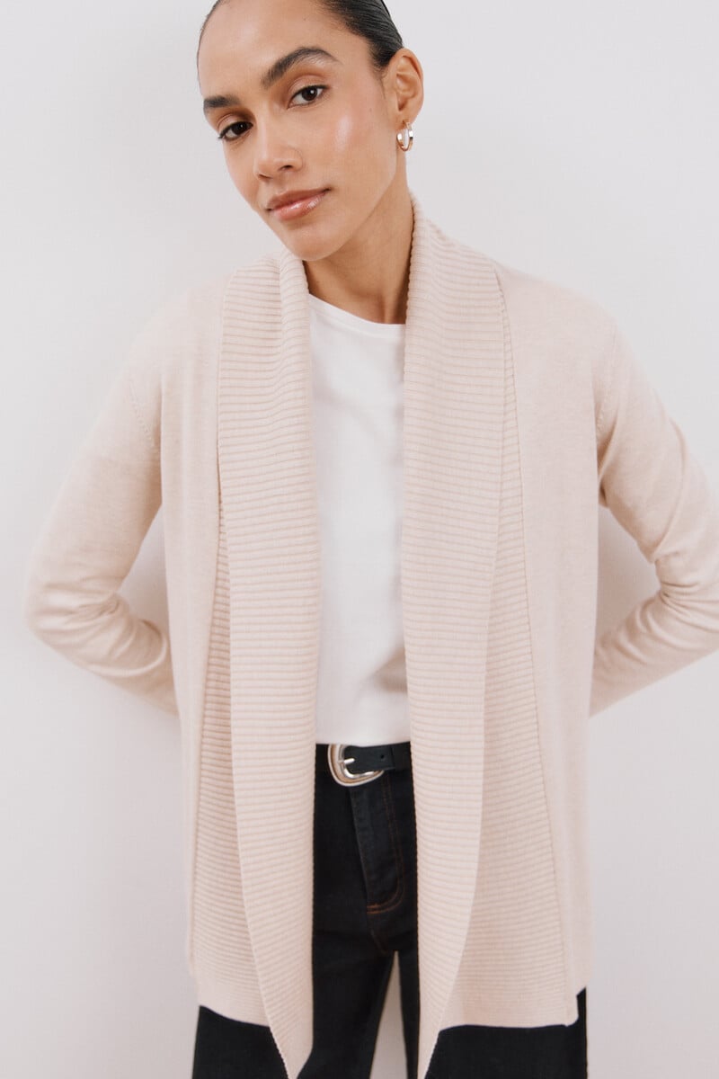 Cortefiel Chaqueta Cuello Chal