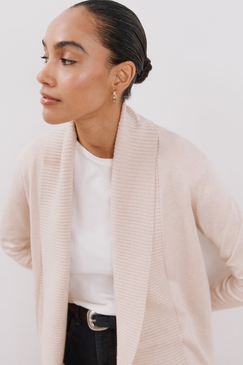 Cortefiel Chaqueta cuello chal