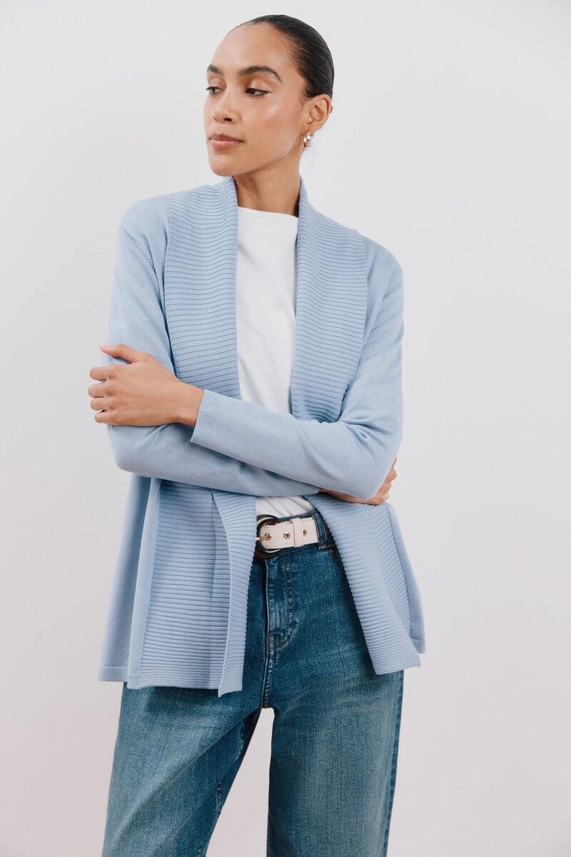 Cortefiel Chaqueta Cuello Chal