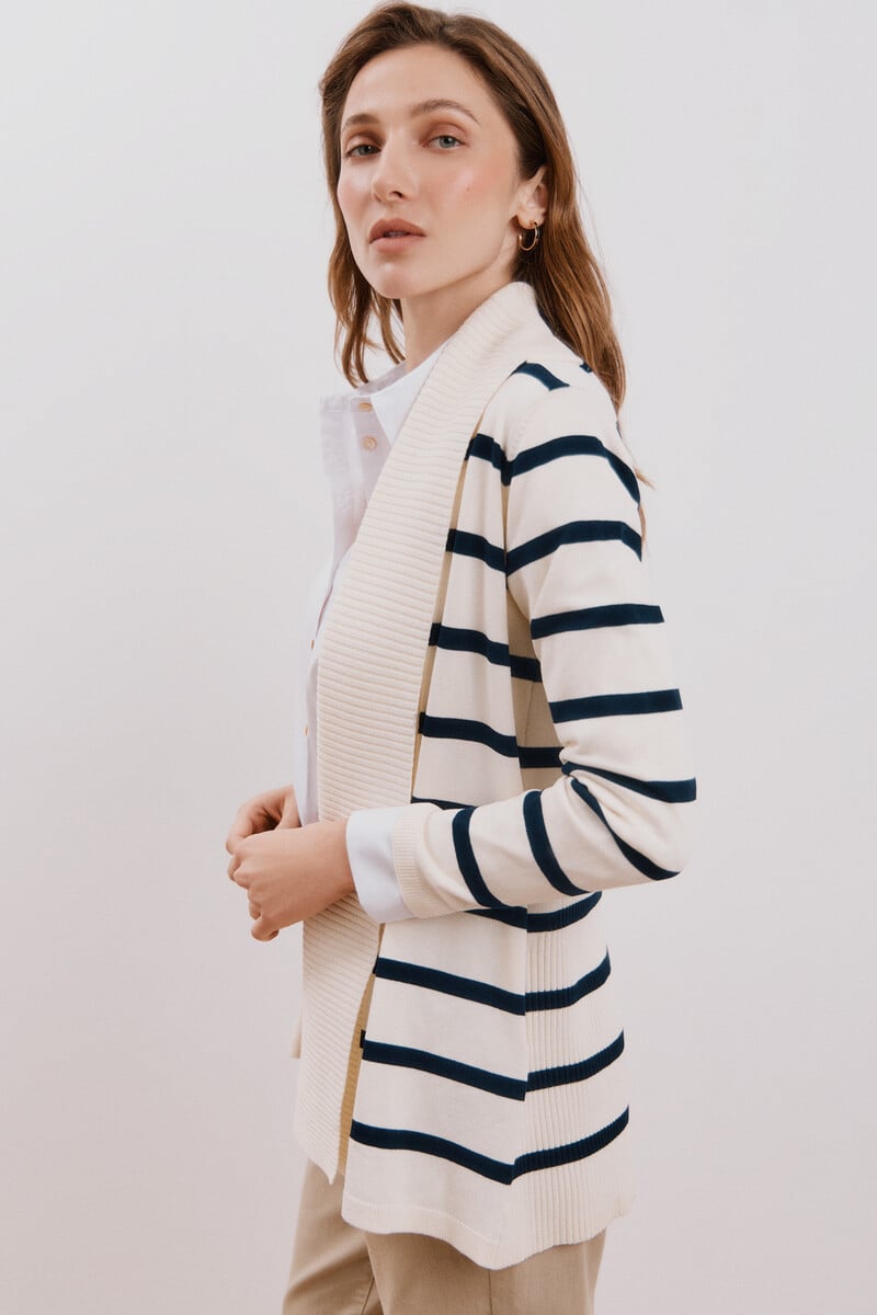 Cortefiel Chaqueta Cuello Chal