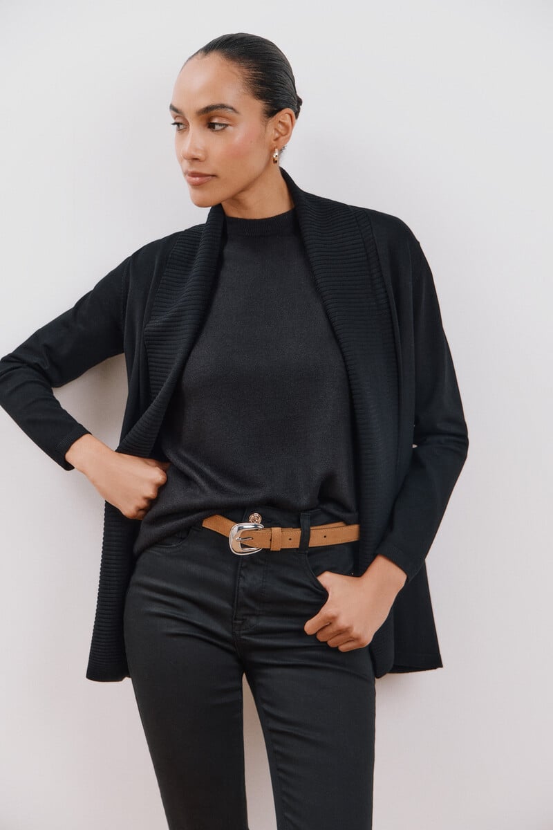 Cortefiel Chaqueta cuello chal