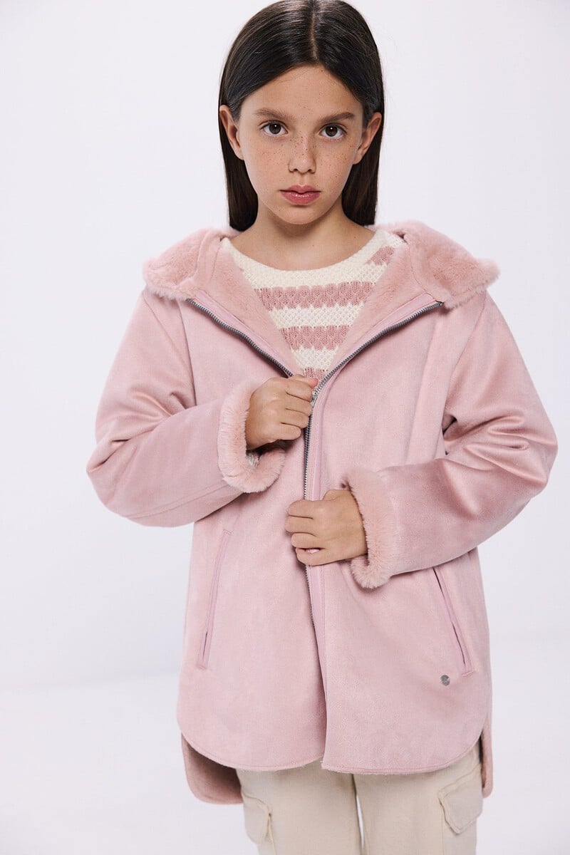 Cortefiel Chaqueta doble faz niña