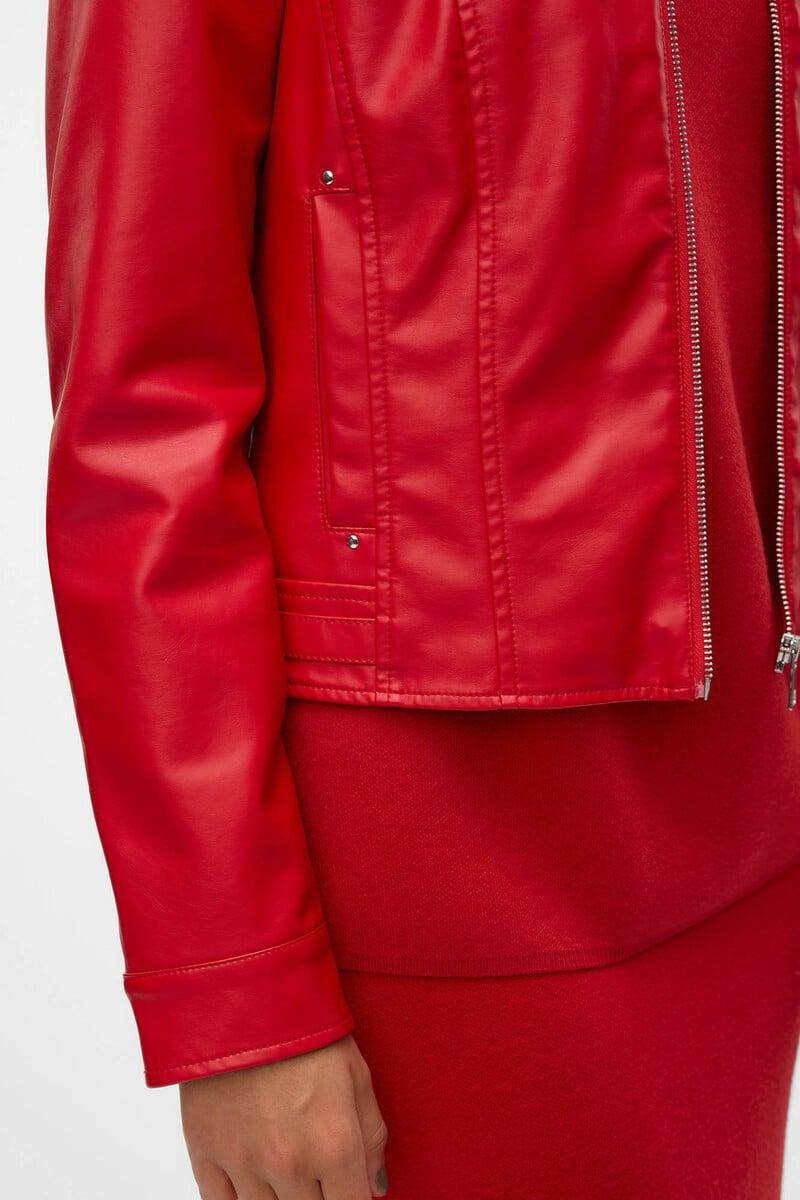 Cortefiel Chaqueta Efecto Piel