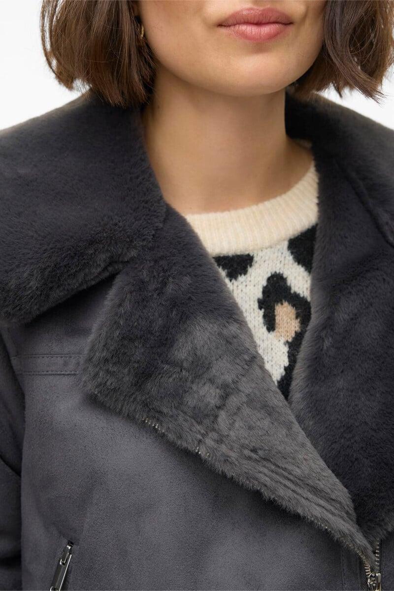 Cortefiel Chaqueta Efecto Piel