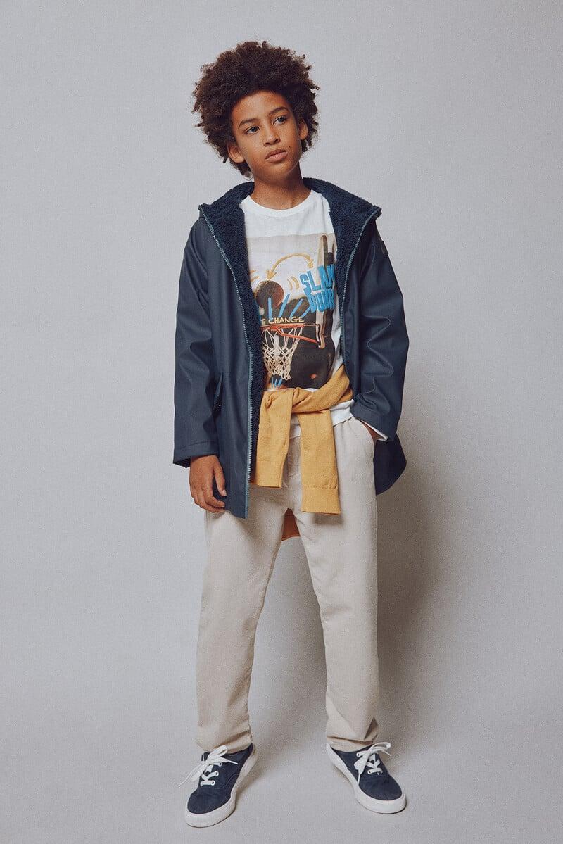 Cortefiel Chaqueta engomada niño