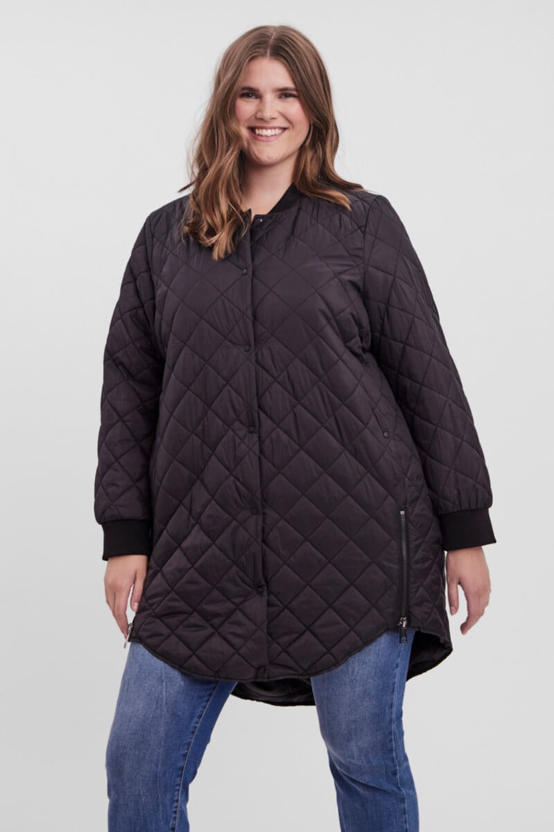 Cortefiel Chaqueta Larga Curve
