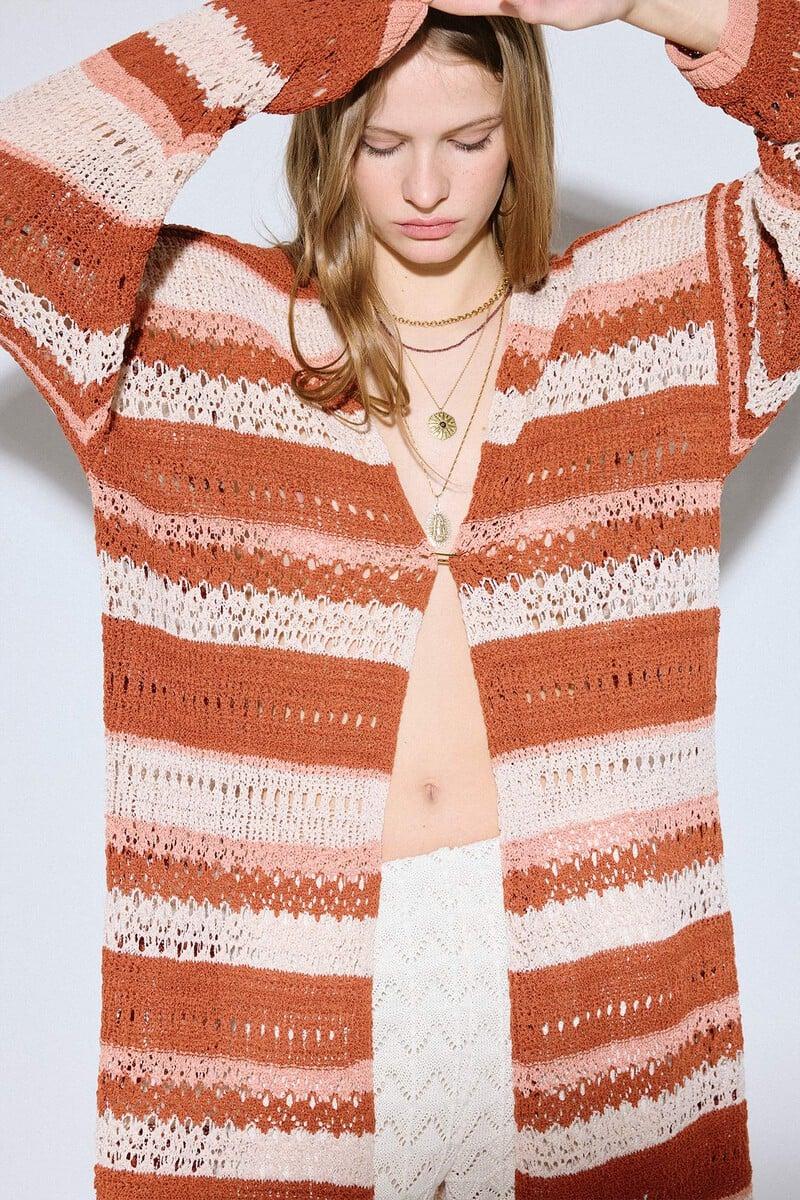 Cortefiel Chaqueta Punto Larga