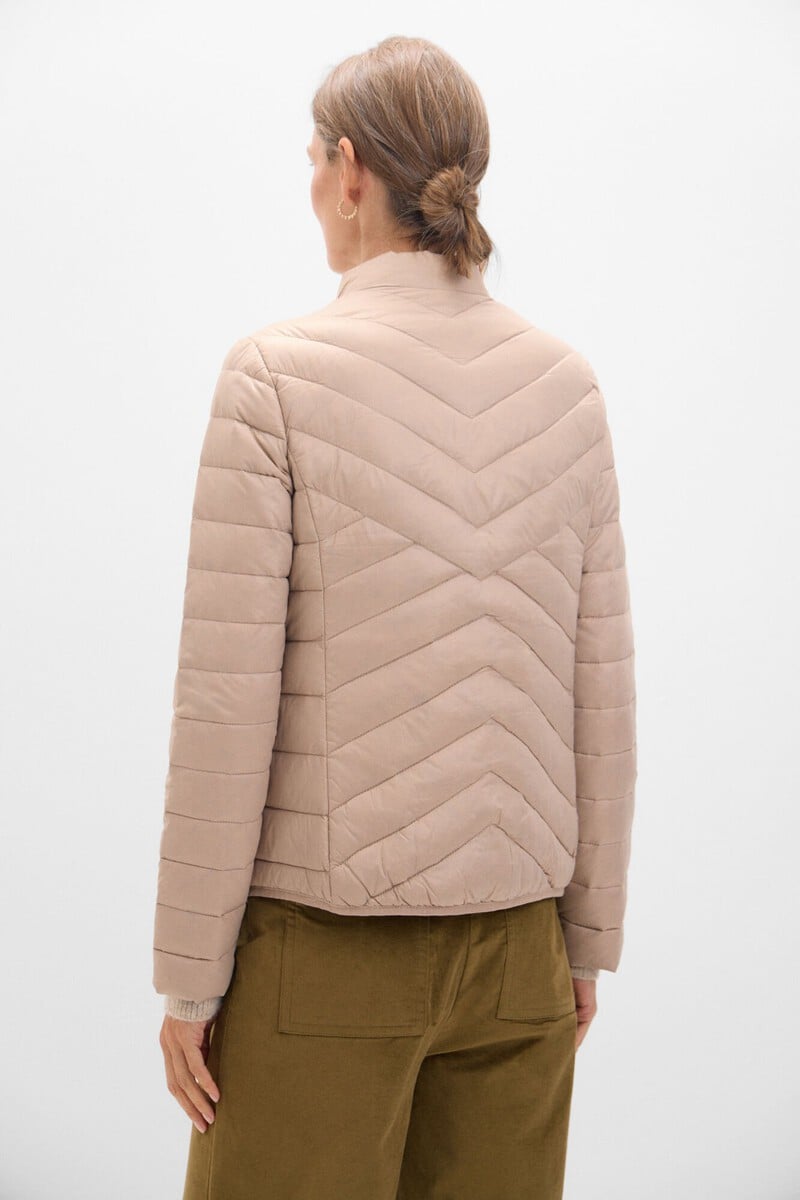 Cortefiel Chaqueta Reversible Plumas