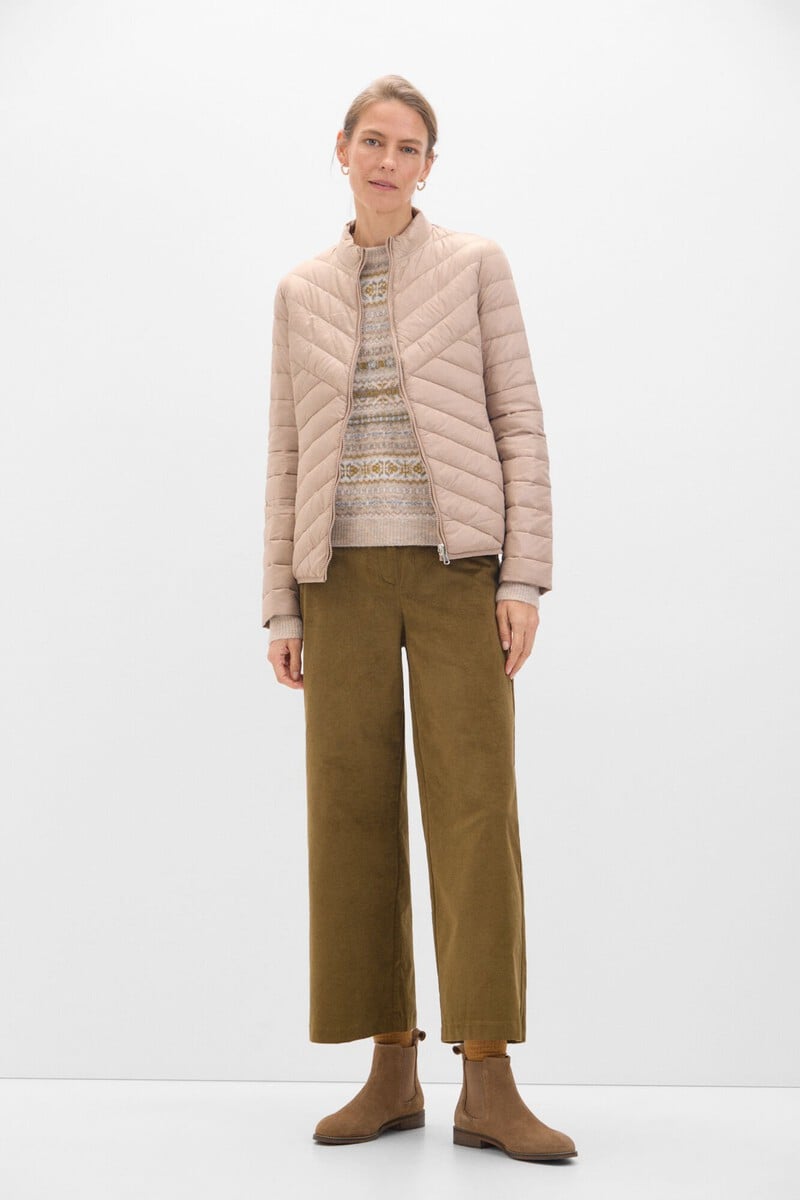 Cortefiel Chaqueta Reversible Plumas