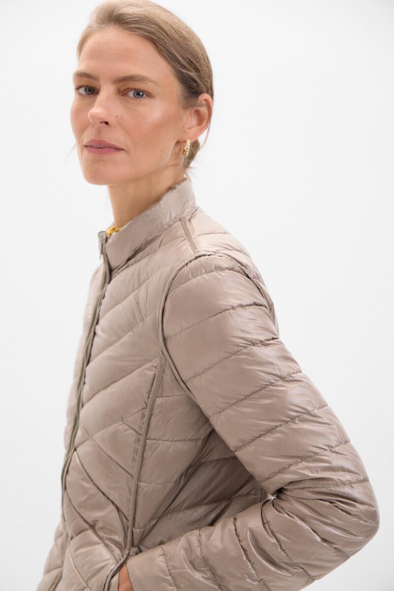 Cortefiel Chaqueta Reversible Plumas