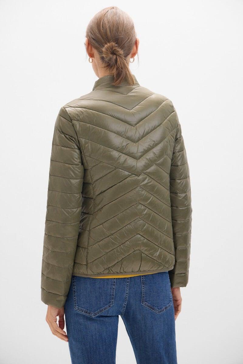 Cortefiel Chaqueta Reversible Plumas