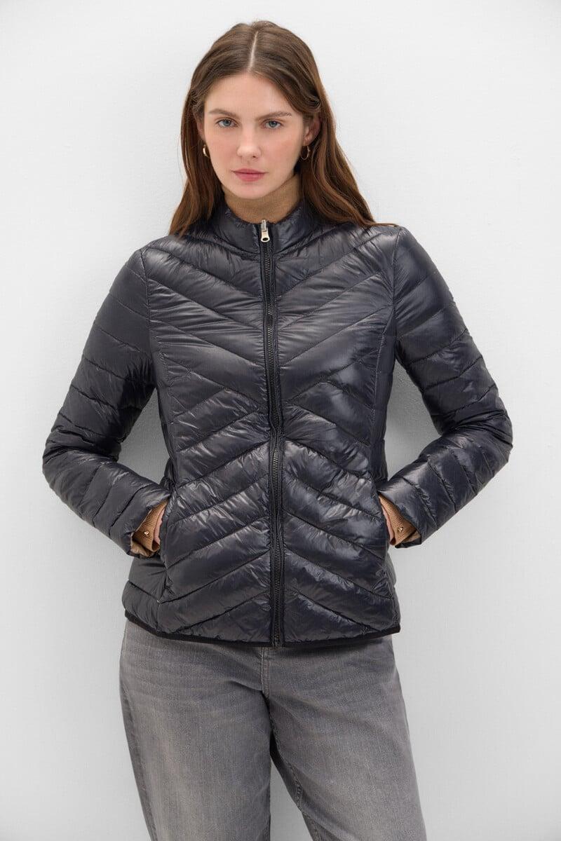 Cortefiel Chaqueta reversible plumas