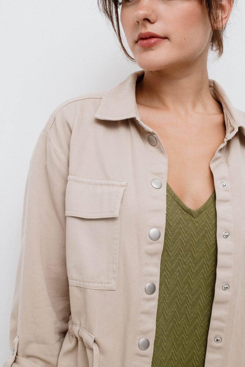 Cortefiel Chaqueta Sahariana Abotonada