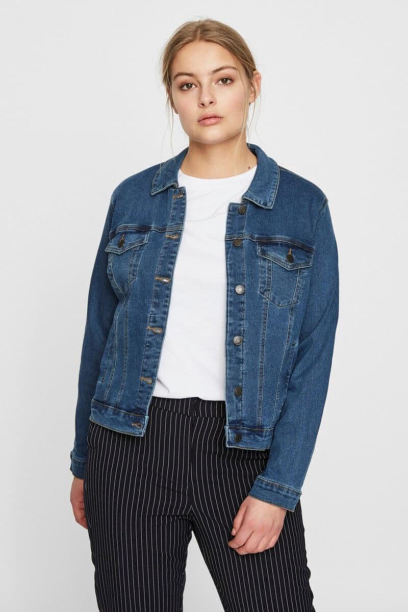 Cortefiel Chaqueta Vaquera Talla Grande
