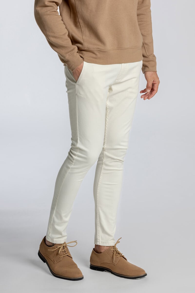 Cortefiel Chino Basico Skinny Croped