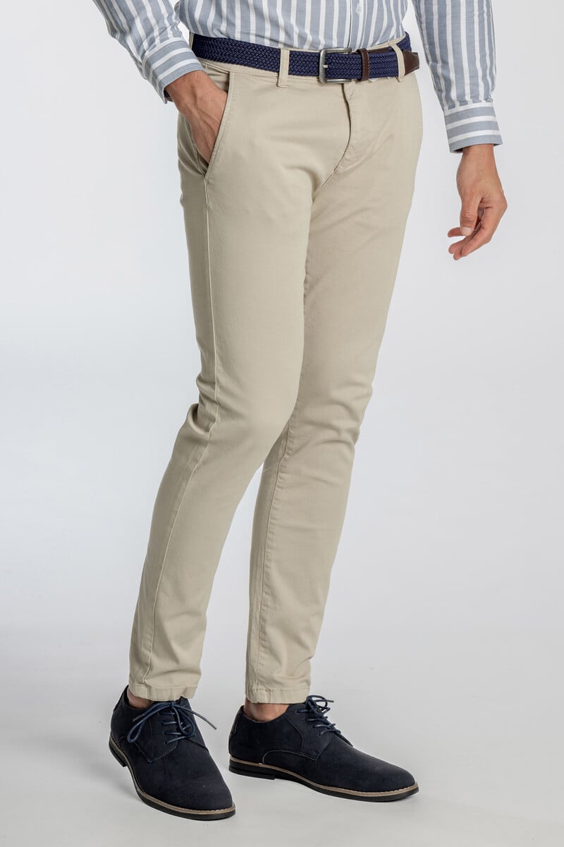 Cortefiel Chino Basico Skinny Croped
