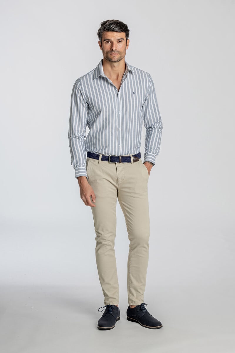 Cortefiel Chino Basico Skinny Croped
