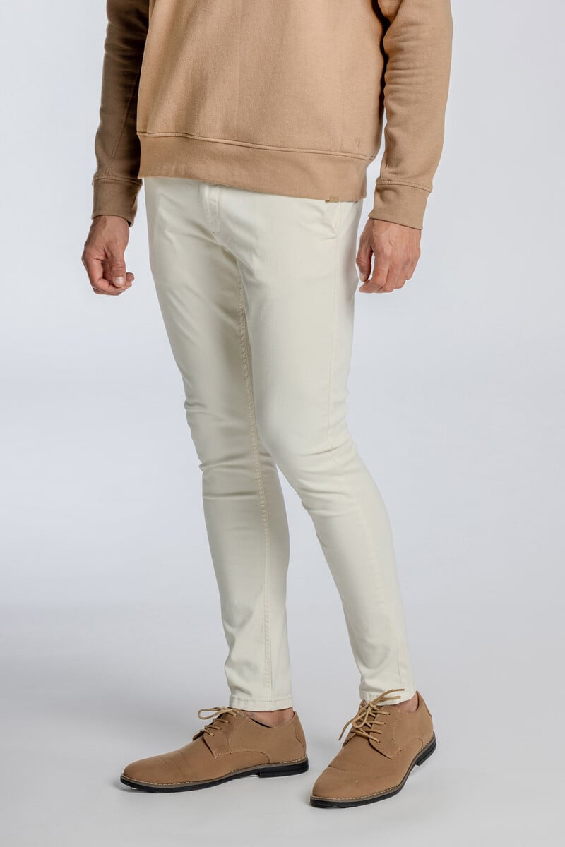 Cortefiel Chino Basico Skinny Croped