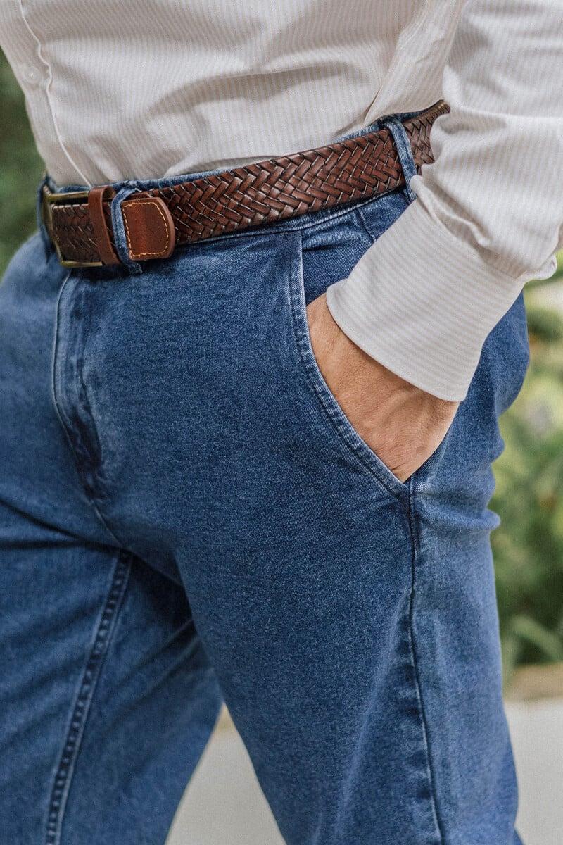 Cortefiel Chino Slim Denin
