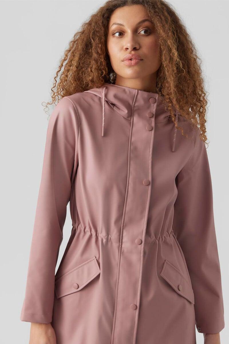 Cortefiel Chubasquero Corto Con Capucha