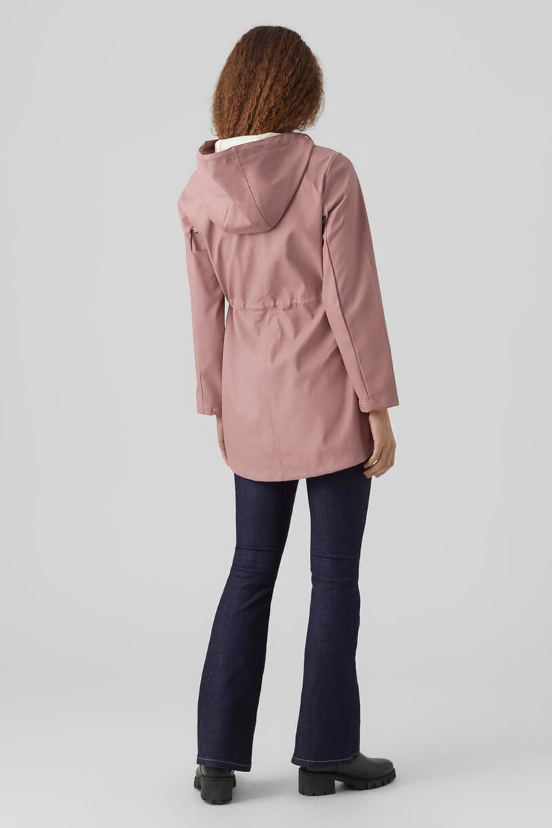 Cortefiel Chubasquero Corto Con Capucha