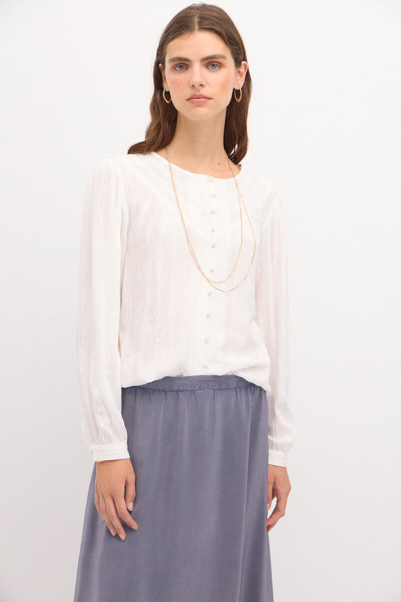 Cortefiel Cindy. Blusa viscosa