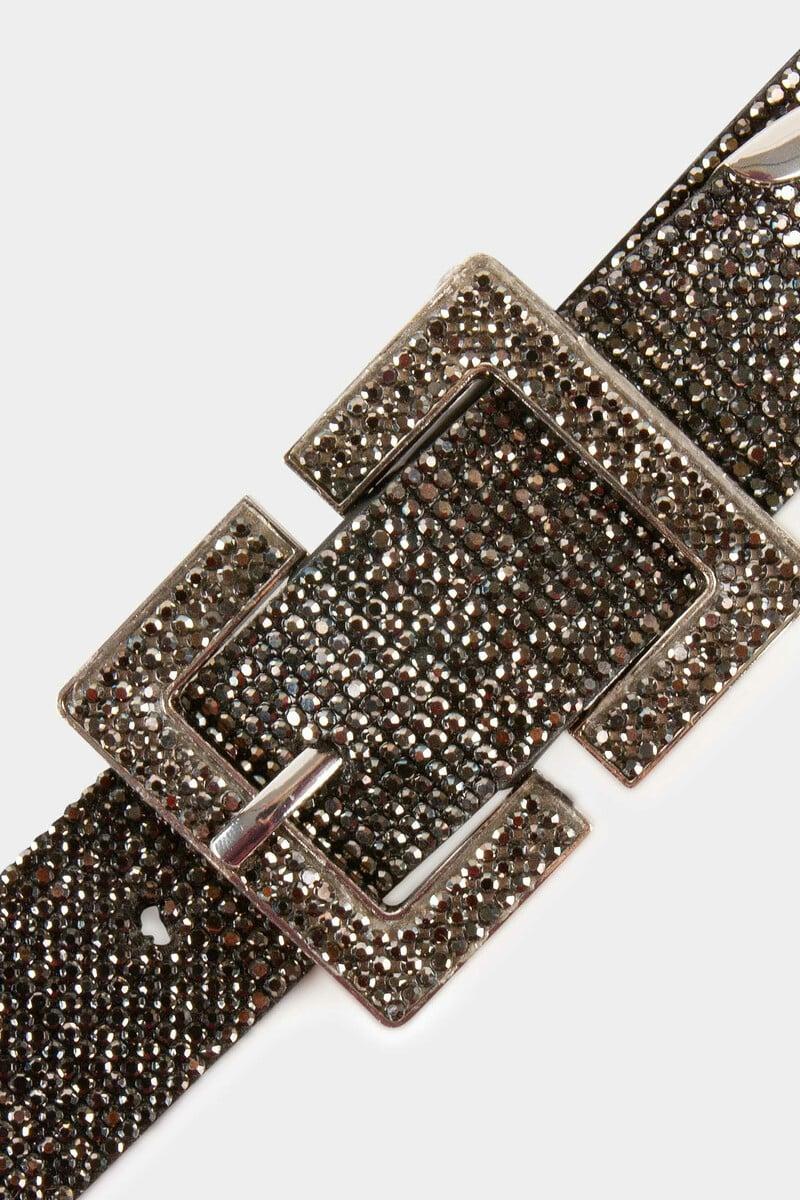 Cortefiel Cinturón con strass