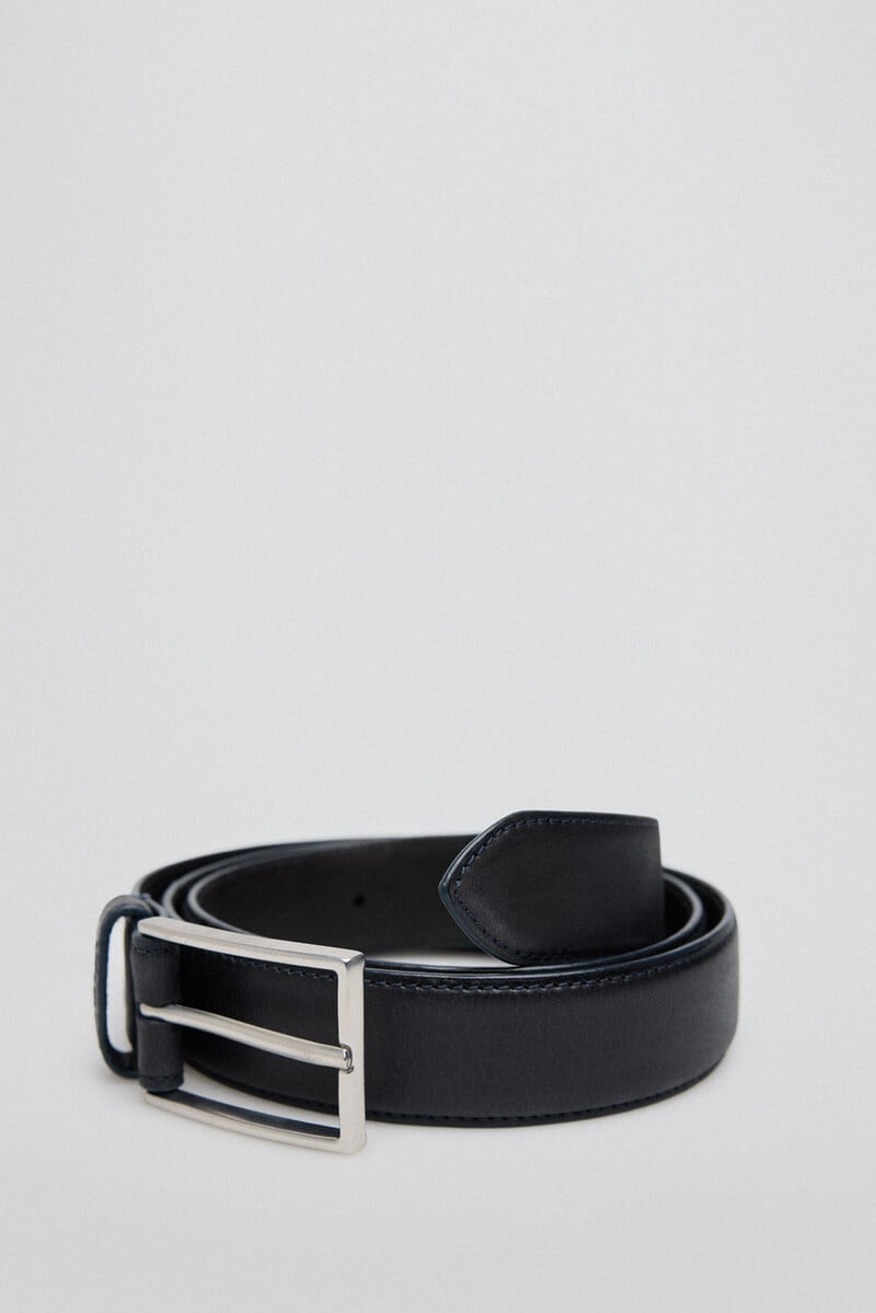 Cortefiel Cinturon Liso Piel