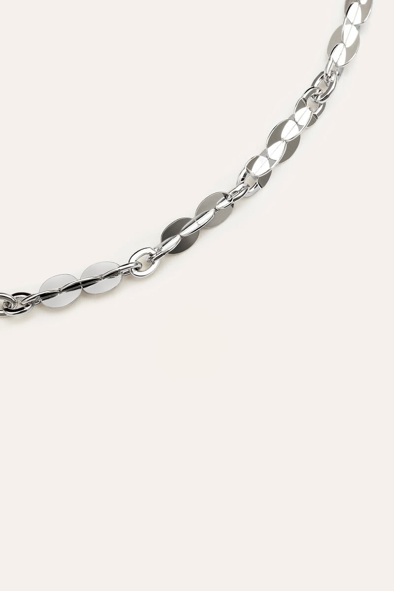 Cortefiel Collar Dazzle Plata