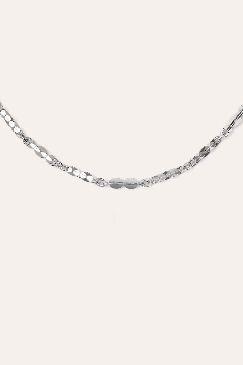 Cortefiel Collar Dazzle Plata