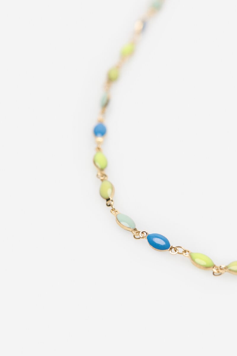 Cortefiel Collar Multicolor Corto