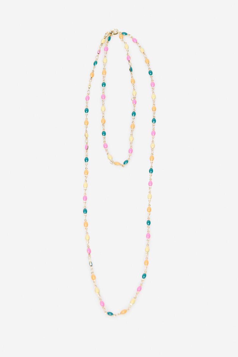 Cortefiel Collar multicolor largo