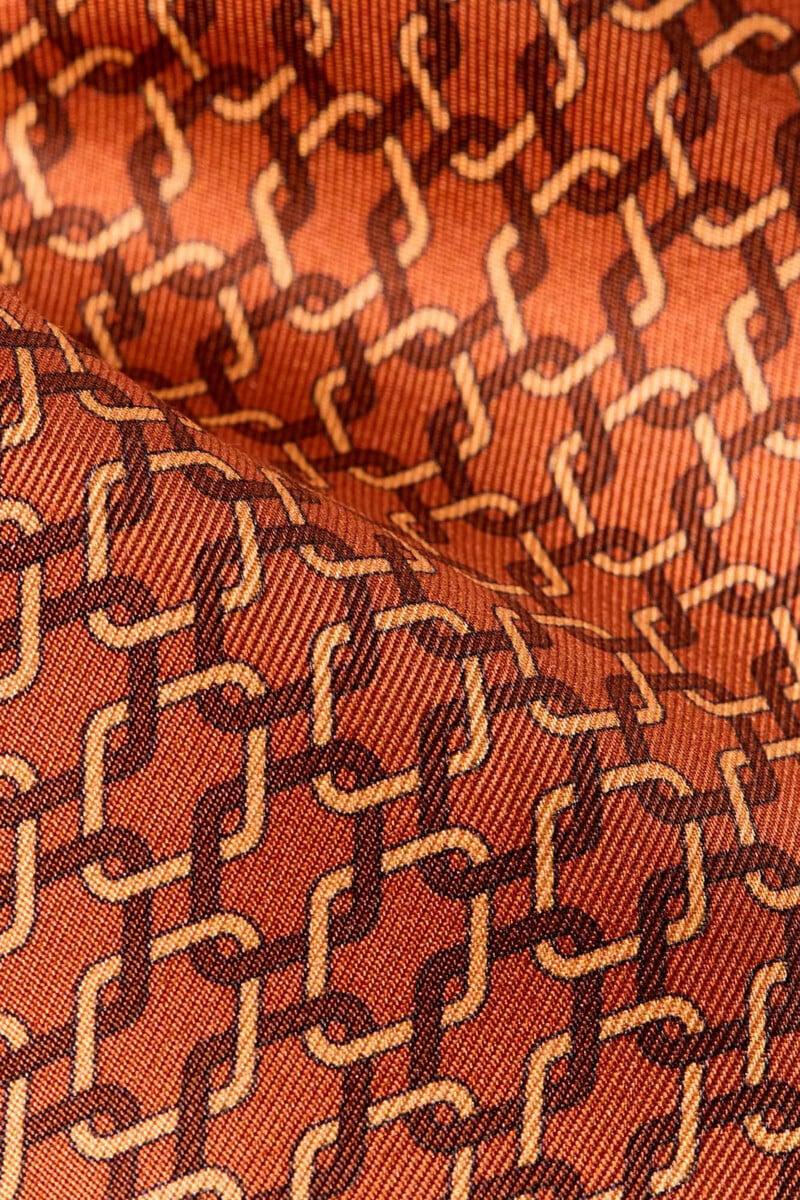 Cortefiel Corbata Con Print 100% Seda