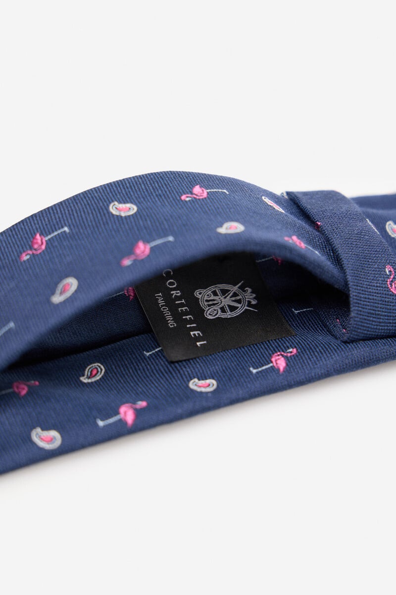 Cortefiel Corbata Seda Natural