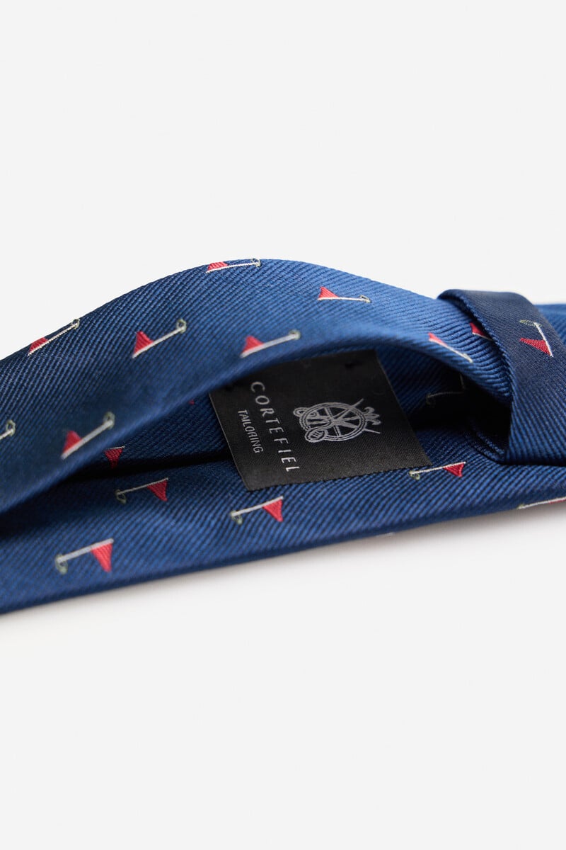 Cortefiel Corbata Seda Natural