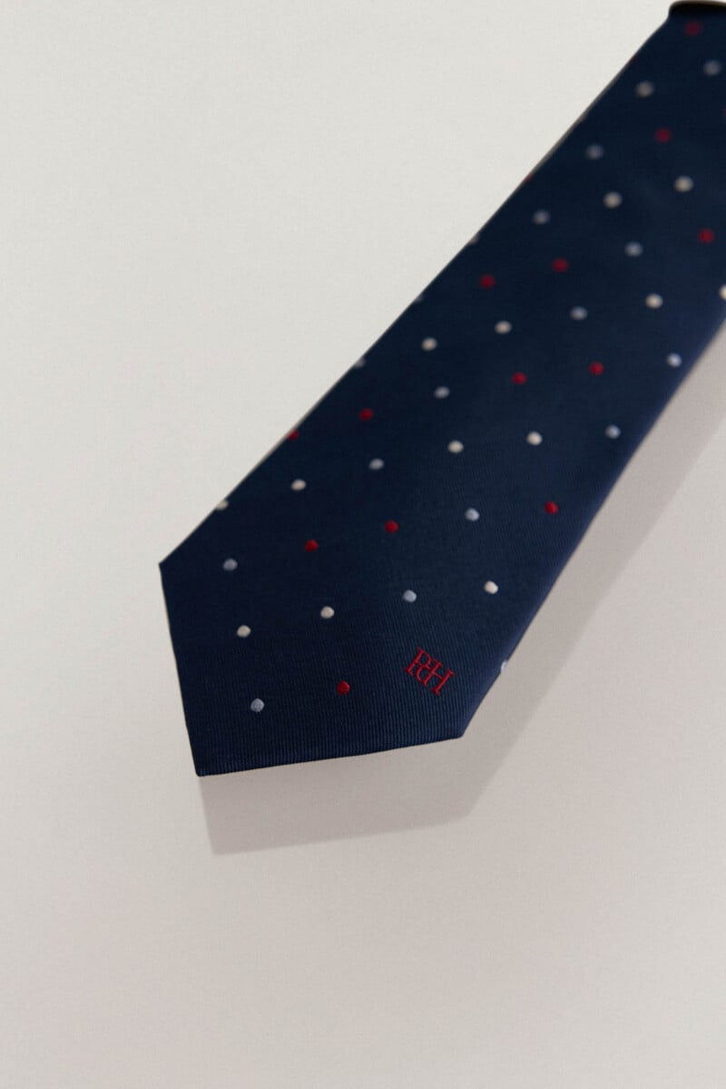 Cortefiel Corbata Seda Natural