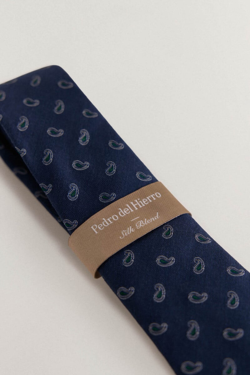 Cortefiel Corbata Seda Natural