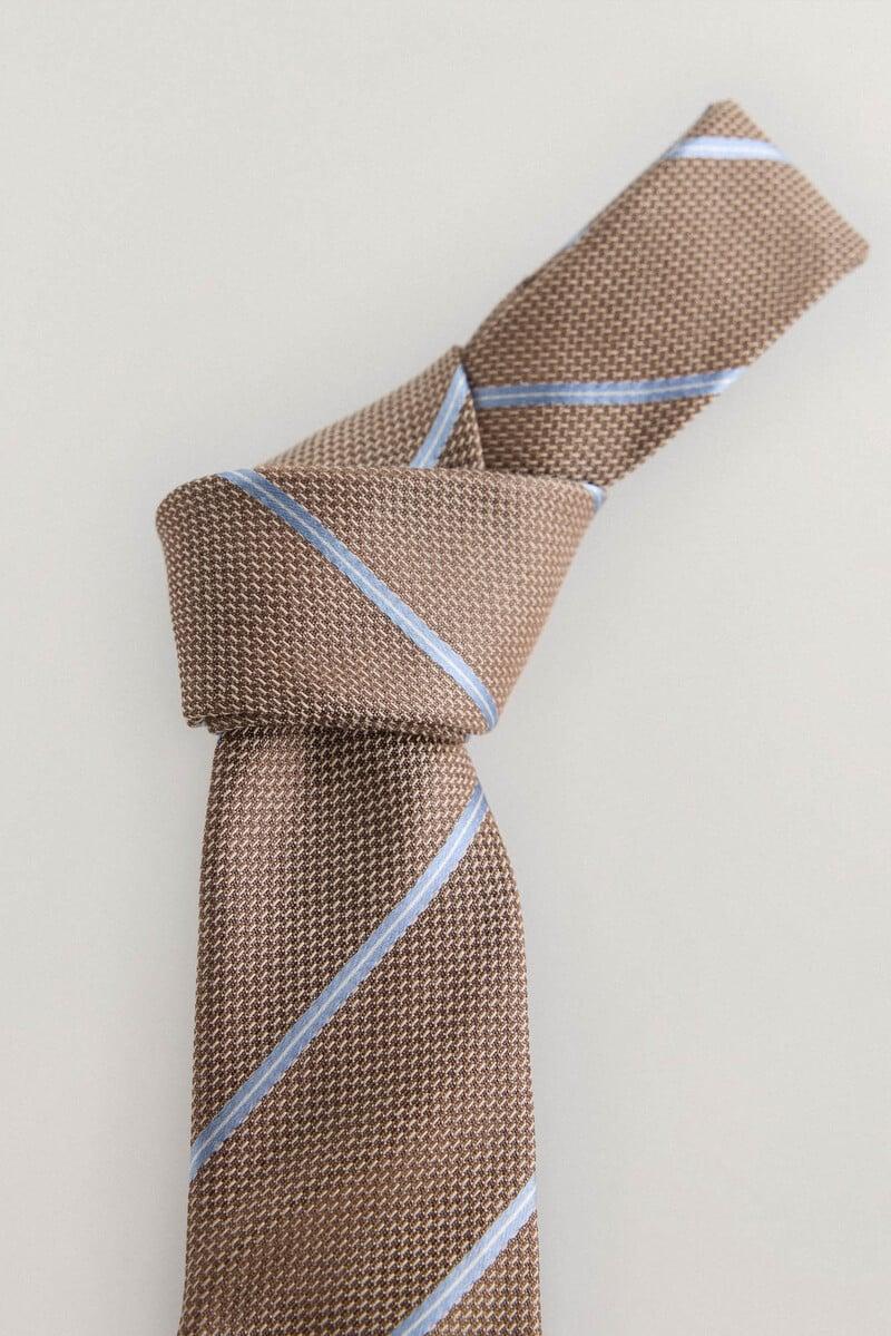 Cortefiel Corbata Seda Natural