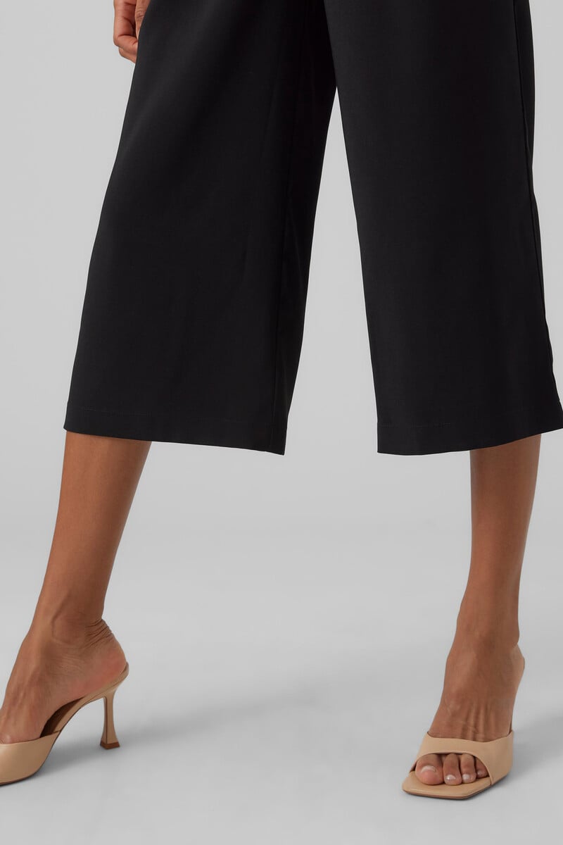 Cortefiel Culottes Cintura Elástica