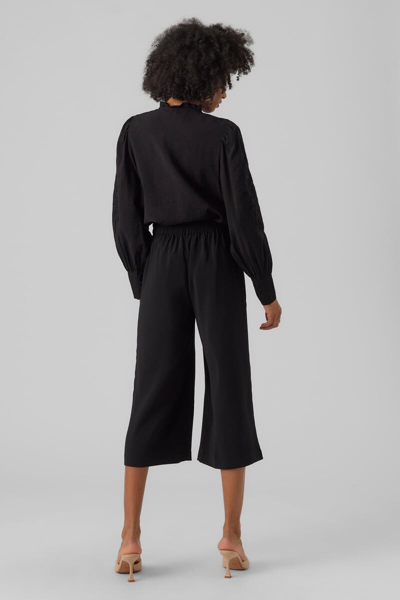 Cortefiel Culottes Cintura Elástica