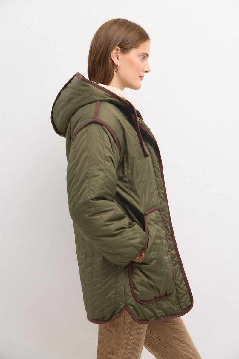 Cortefiel Dalia. Anorak Amplio Acolchado