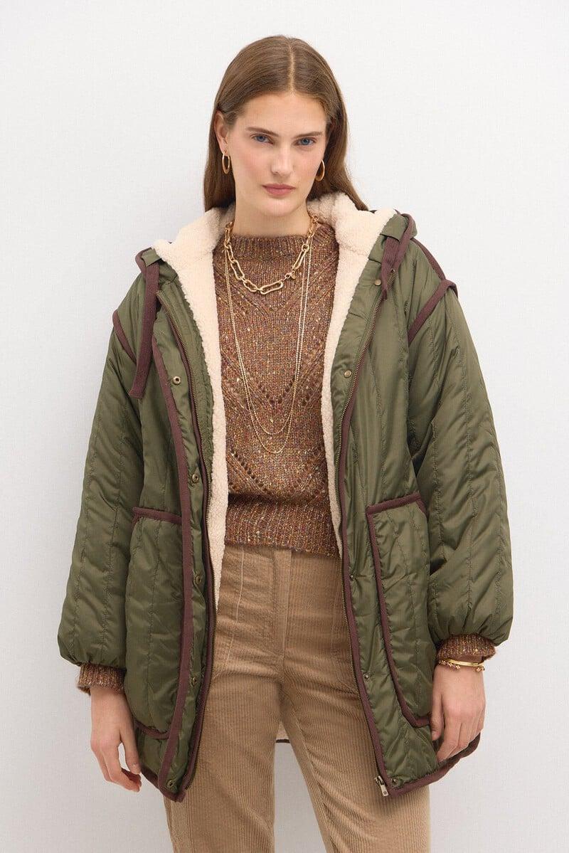 Cortefiel Dalia. Anorak amplio acolchado