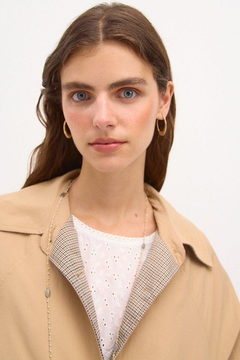 Cortefiel Danae. Gabardina Larga Oversize
