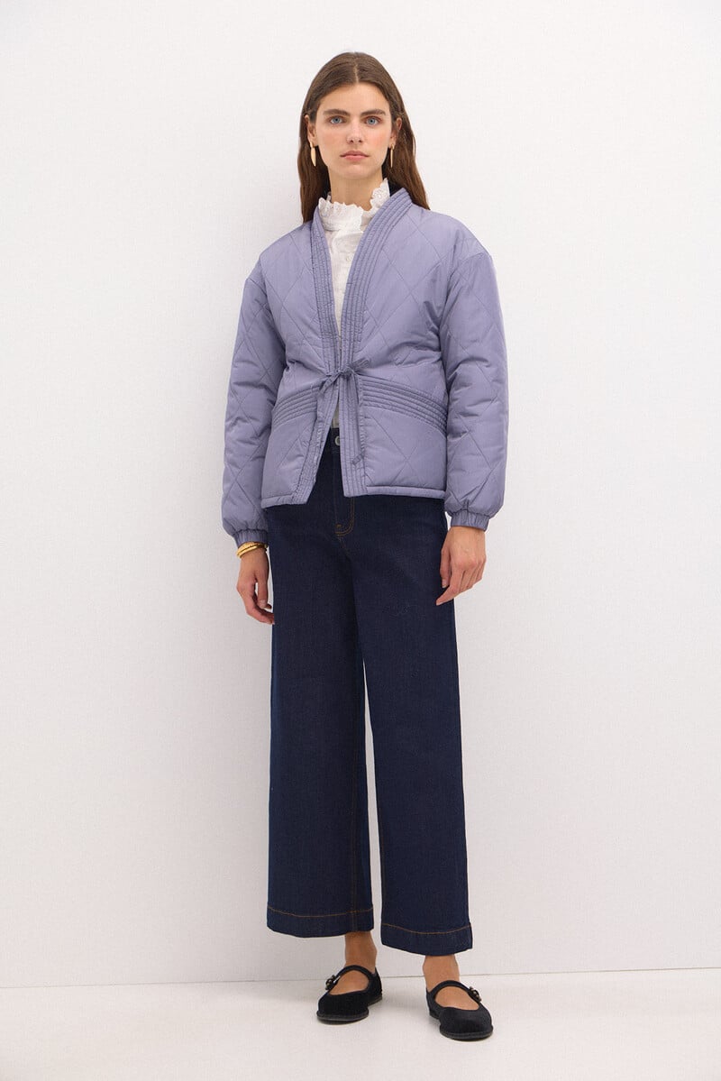 Cortefiel Delia. Chaqueta Kimono Acolchada