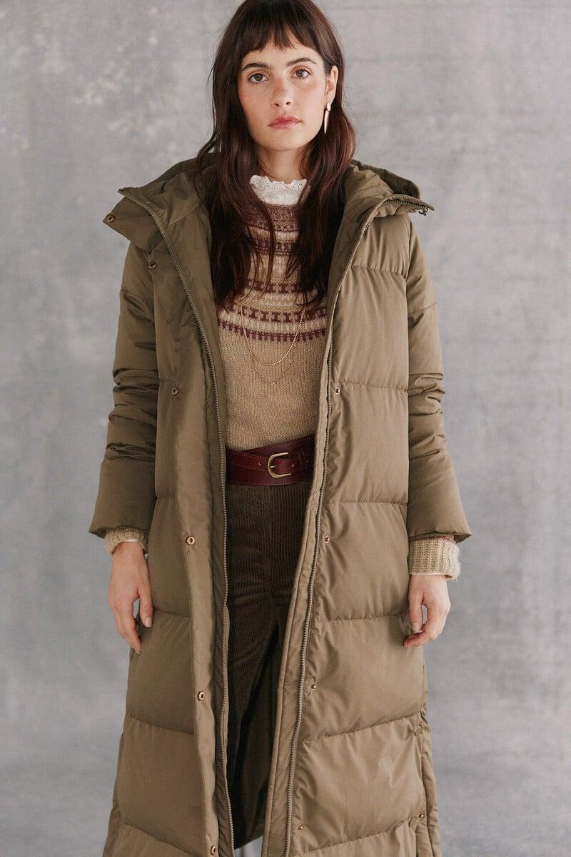 Cortefiel Donna. Anorak Largo Acolchado