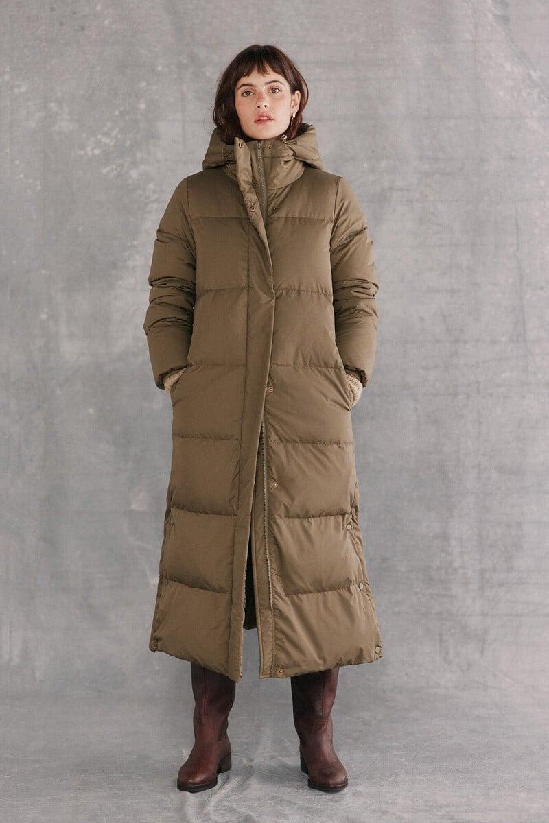 Cortefiel Donna. Anorak largo acolchado